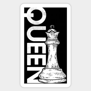 Chess Is Life - Queen Magnet